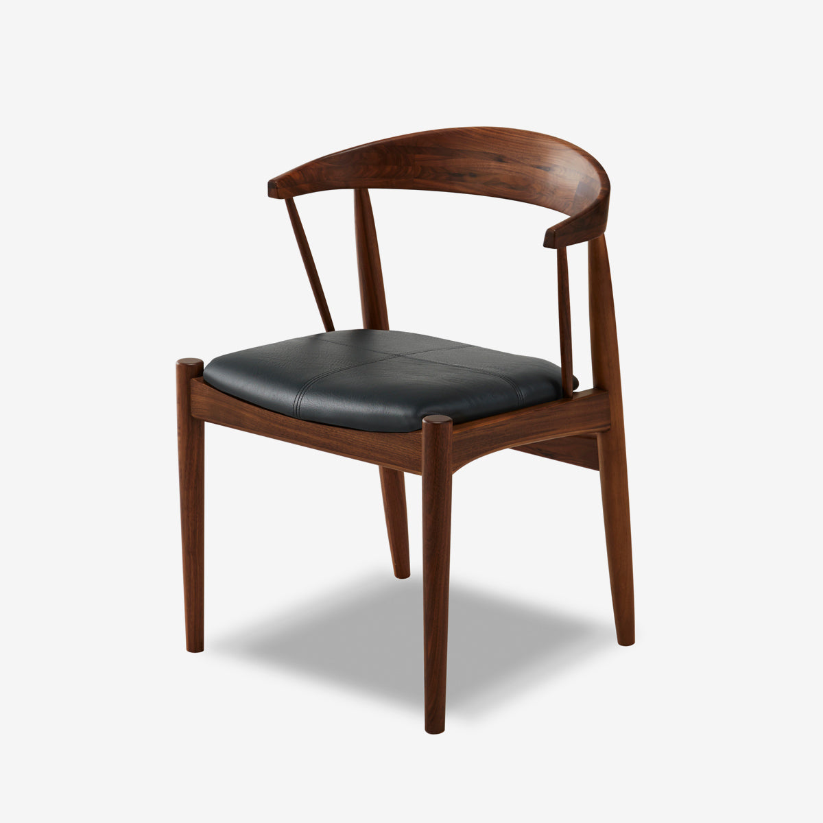 Dining Chair アレン2 ダイニングチェア AREN II Walnut Black 通販 