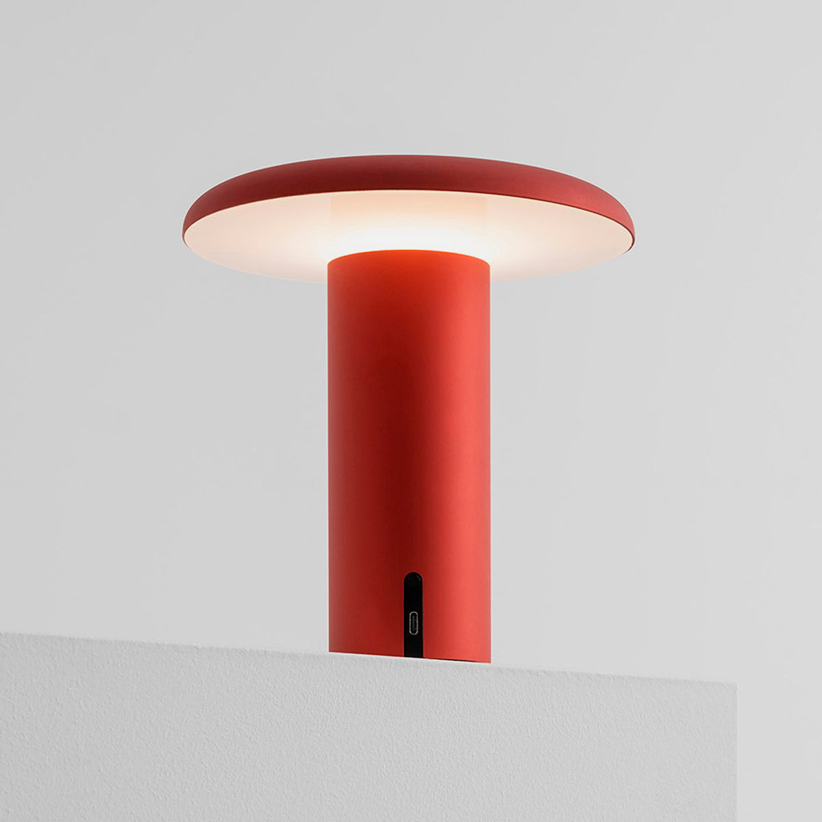 Artemide Takku Portable Light Red