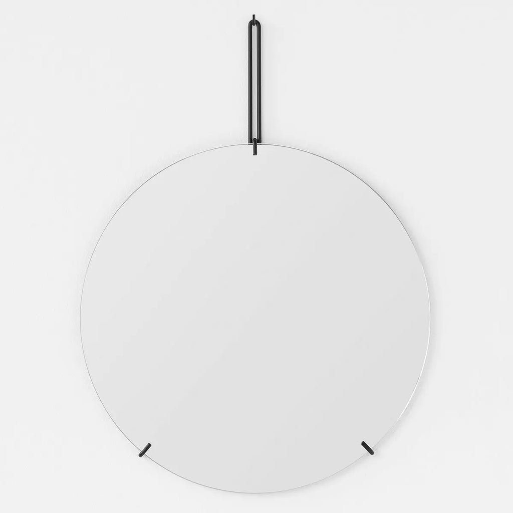 MOEBE Wall Mirror 70 Black ムーベ ウォールミラー 70cm ブラック D9 STUDIO