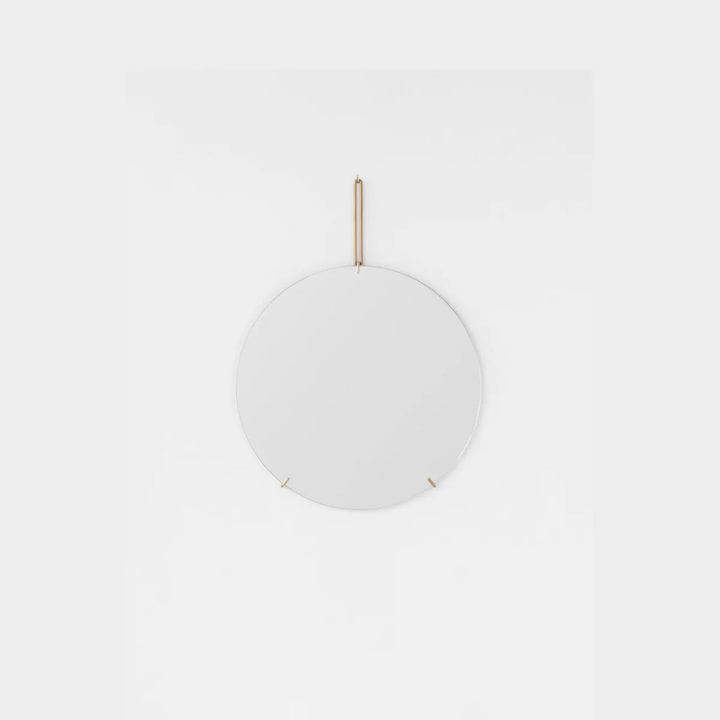 MOEBE Wall Mirror 30 Brass ムーベ ウォールミラー 30cm ブラス 壁面 