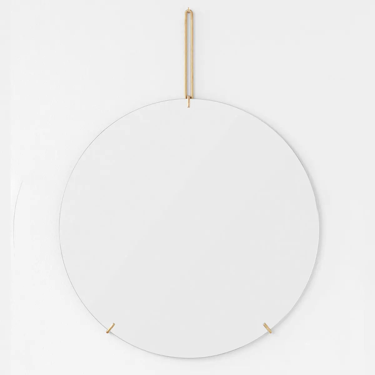 MOEBE Wall Mirror 70 Brass ムーベ ウォールミラー 70cm ブラス 壁面