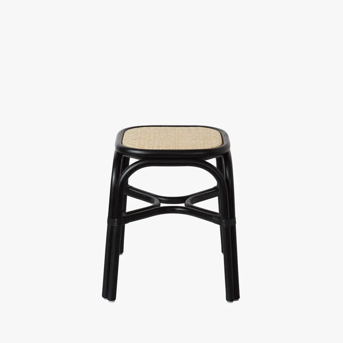 TOU SR Stool Black トウ SR スツール ブラック ドリルデザイン – D9