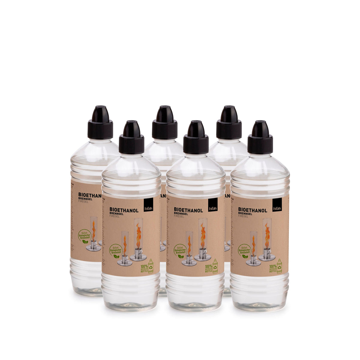 Hofats SPIN専用 ジェル燃料 1Lボトル 6本セット Hofats