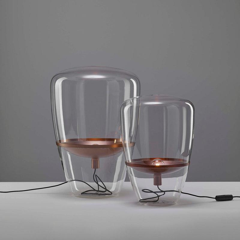 BROKIS Balloons Table Light Clear Rosegold  (M size) BROKIS