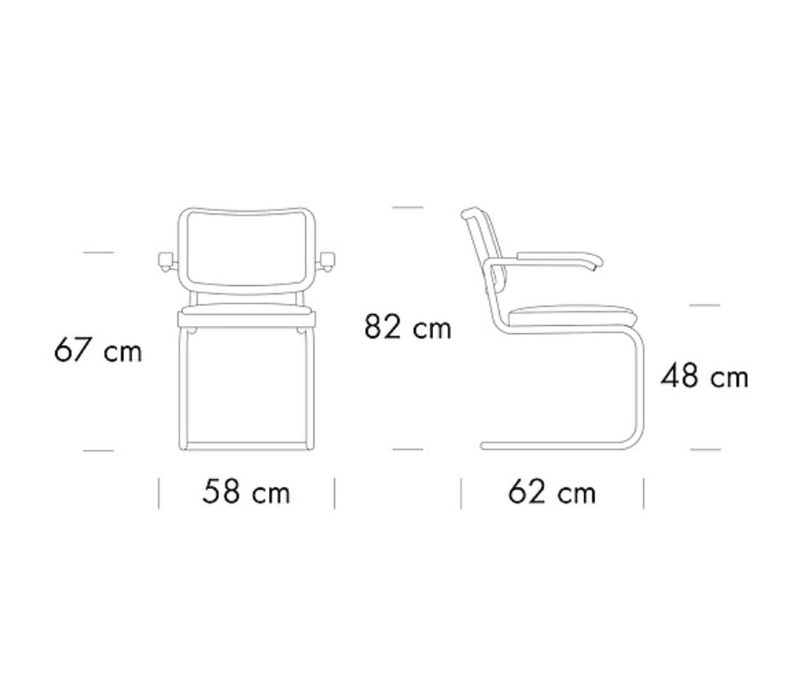 JS.THONET S64 V NORDIC Natural