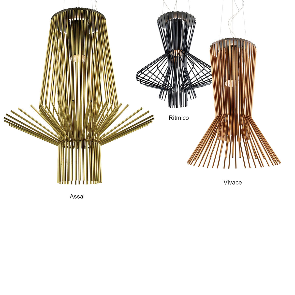 FOSCARINI Allegretto Assai Gold