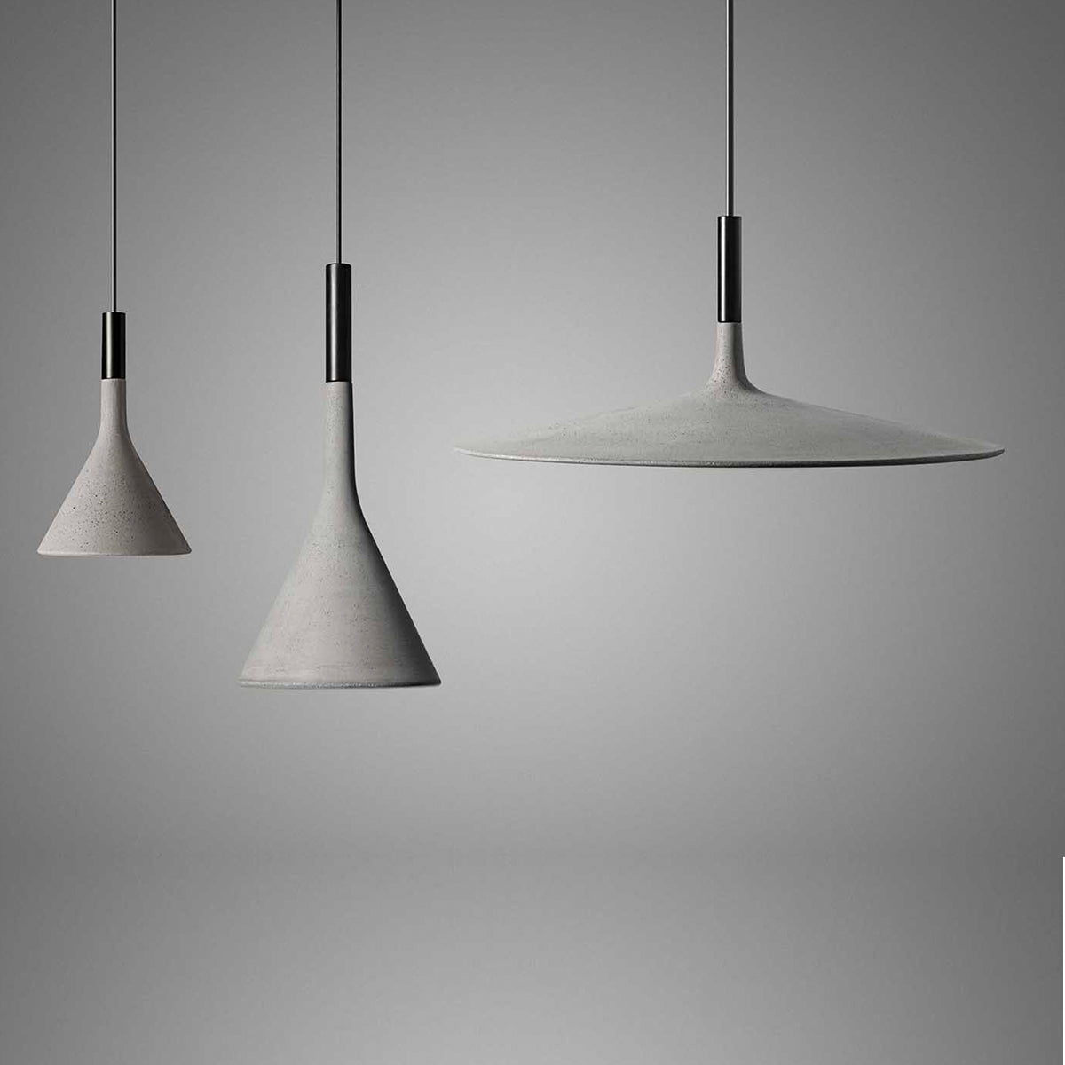 FOSCARINI Aplomb Mini Grey Pendant