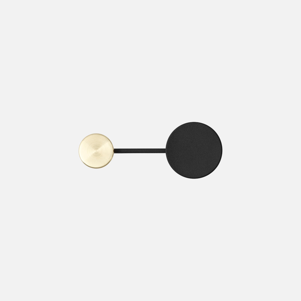 Audo Afteroom Coat Hanger S Black Brass