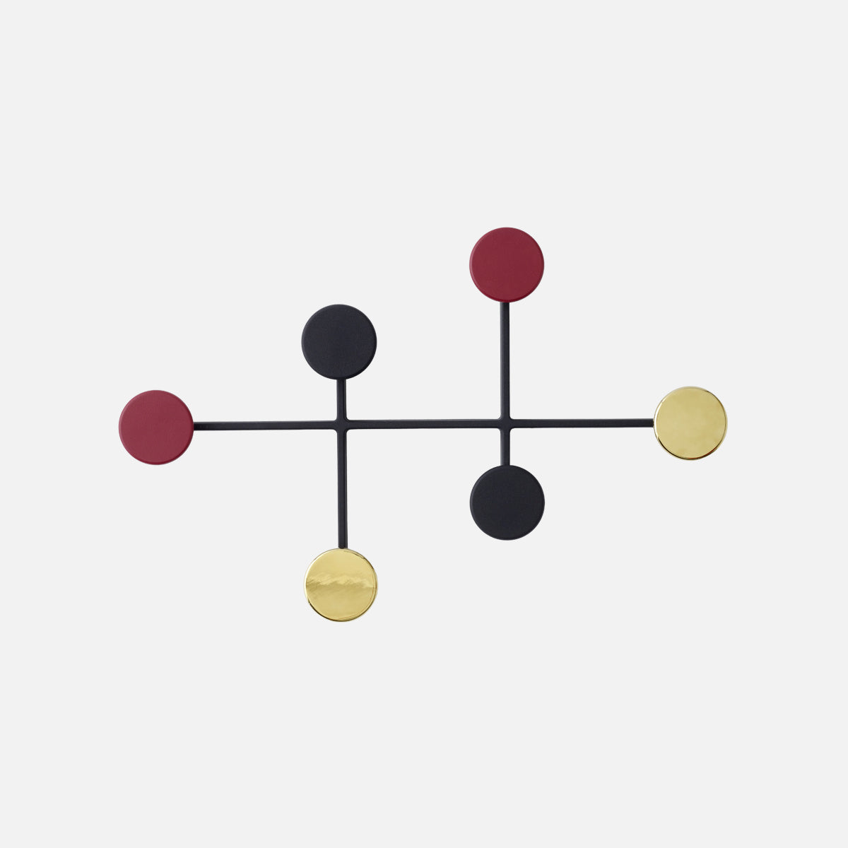 Audo Afteroom Coat Hanger M Black Brass