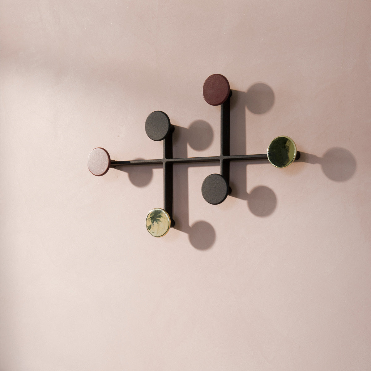 Audo Afteroom Coat Hanger M Black Brass