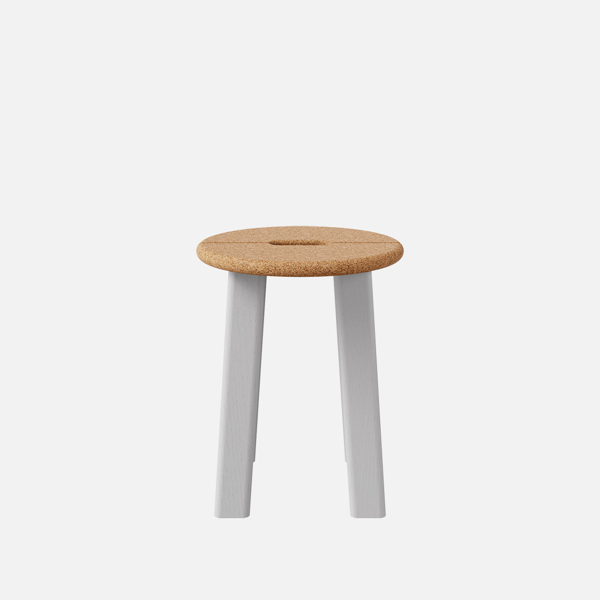 esaila Bravo Stool Grey Ash Cork