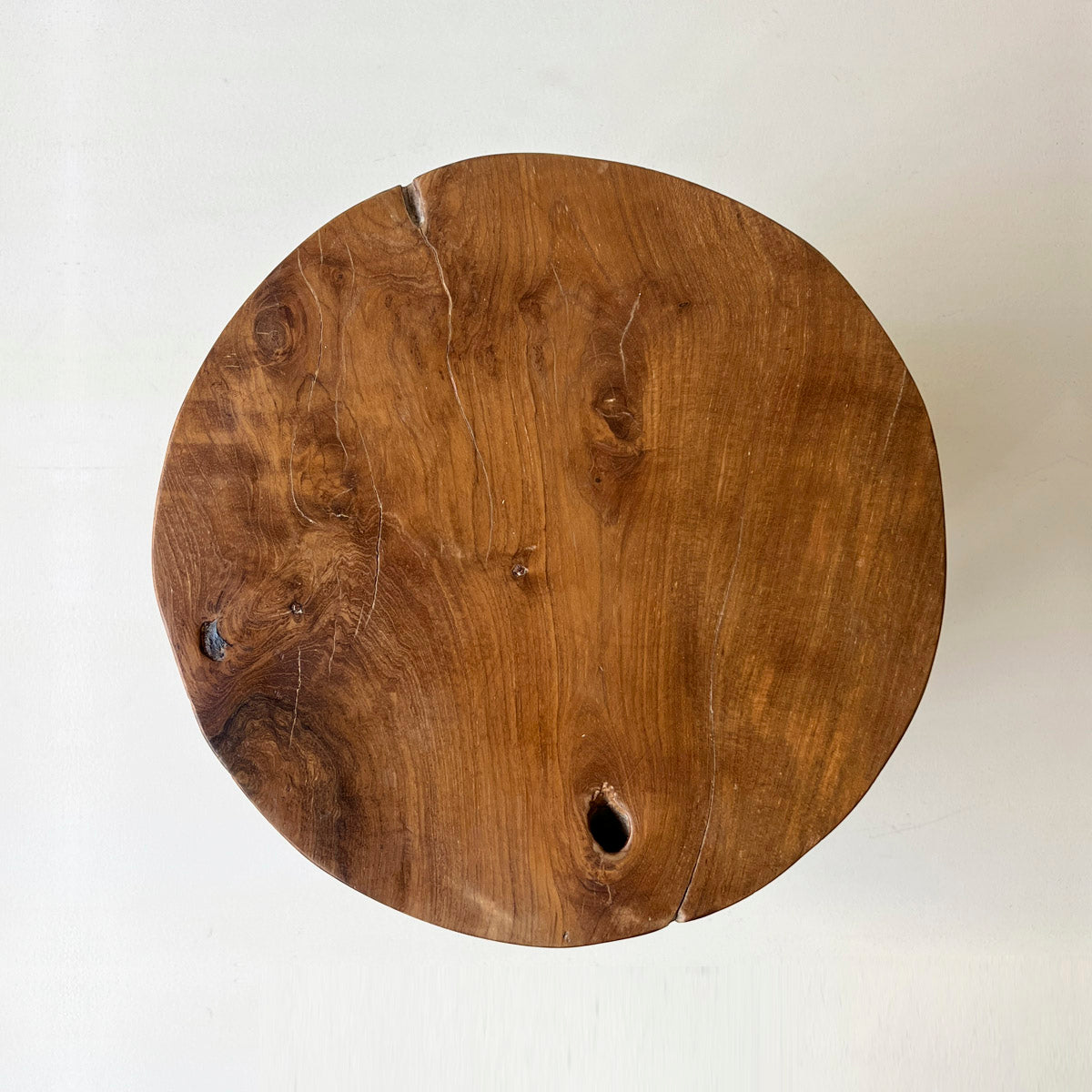 Log Side Stool 2025 #C