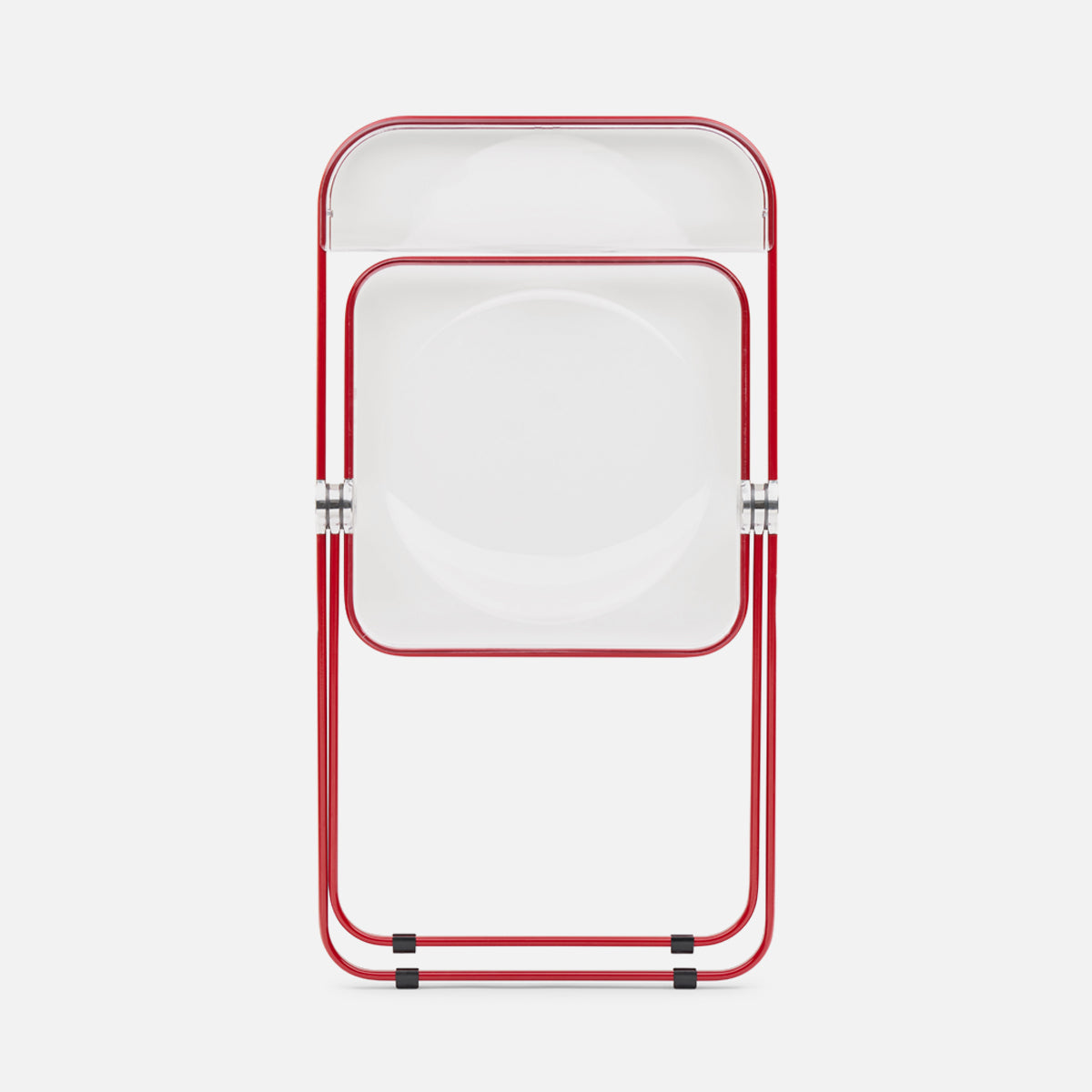 Anonima Castelli Plia Chair Red Clear