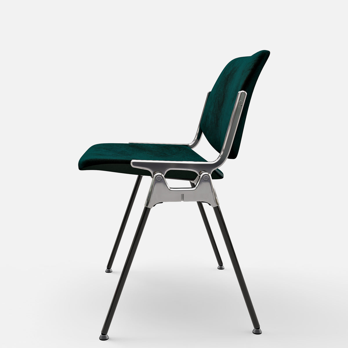 Anonima Castelli DSC106S Chair Velvet Dark teal