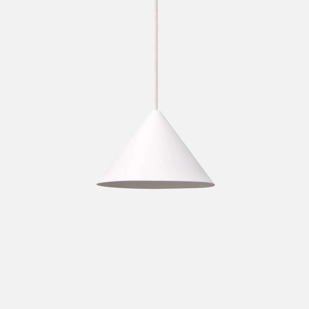 MOEBE Ceramic Cone Pendant White
