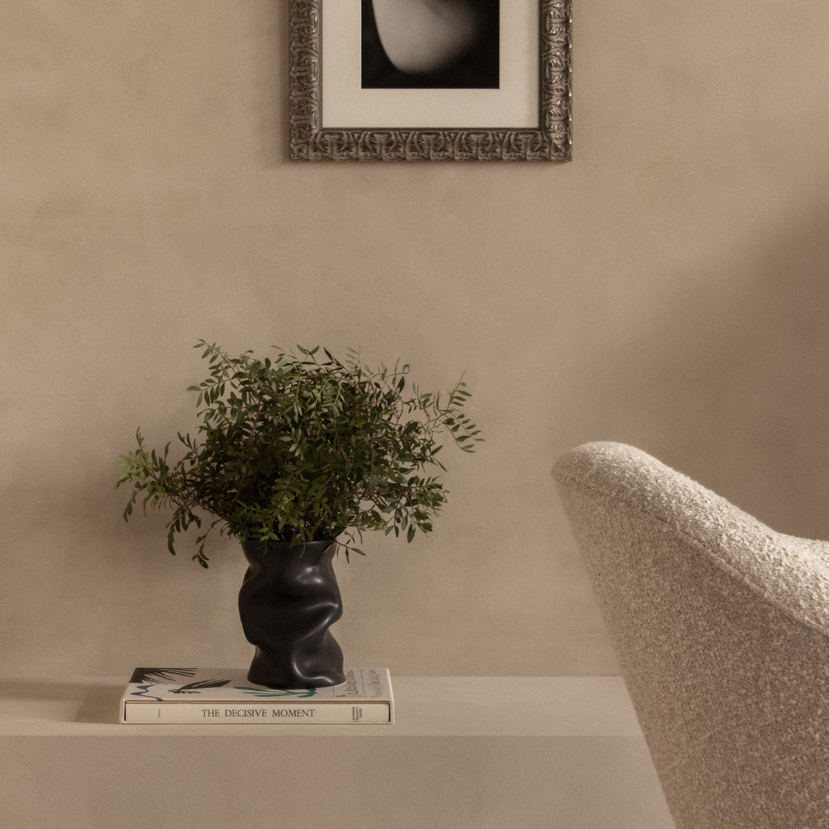 Audo Collapse Vase H30 Black