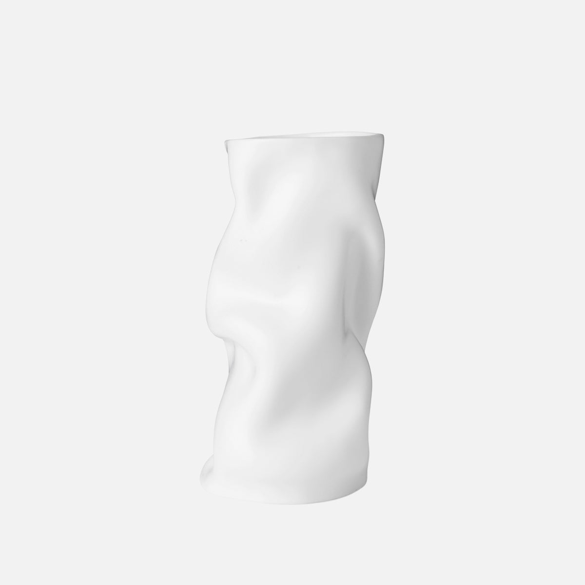 Audo Collapse Vase H30 White