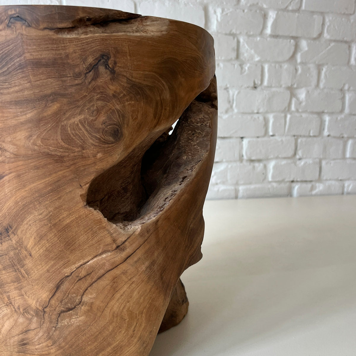 Log Side Stool 2025 #D
