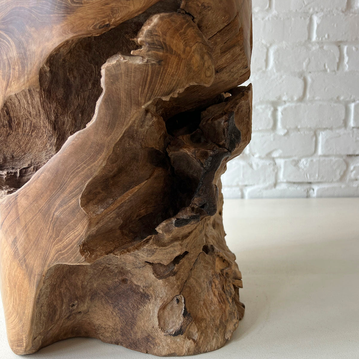 Log Side Stool 2025 #D