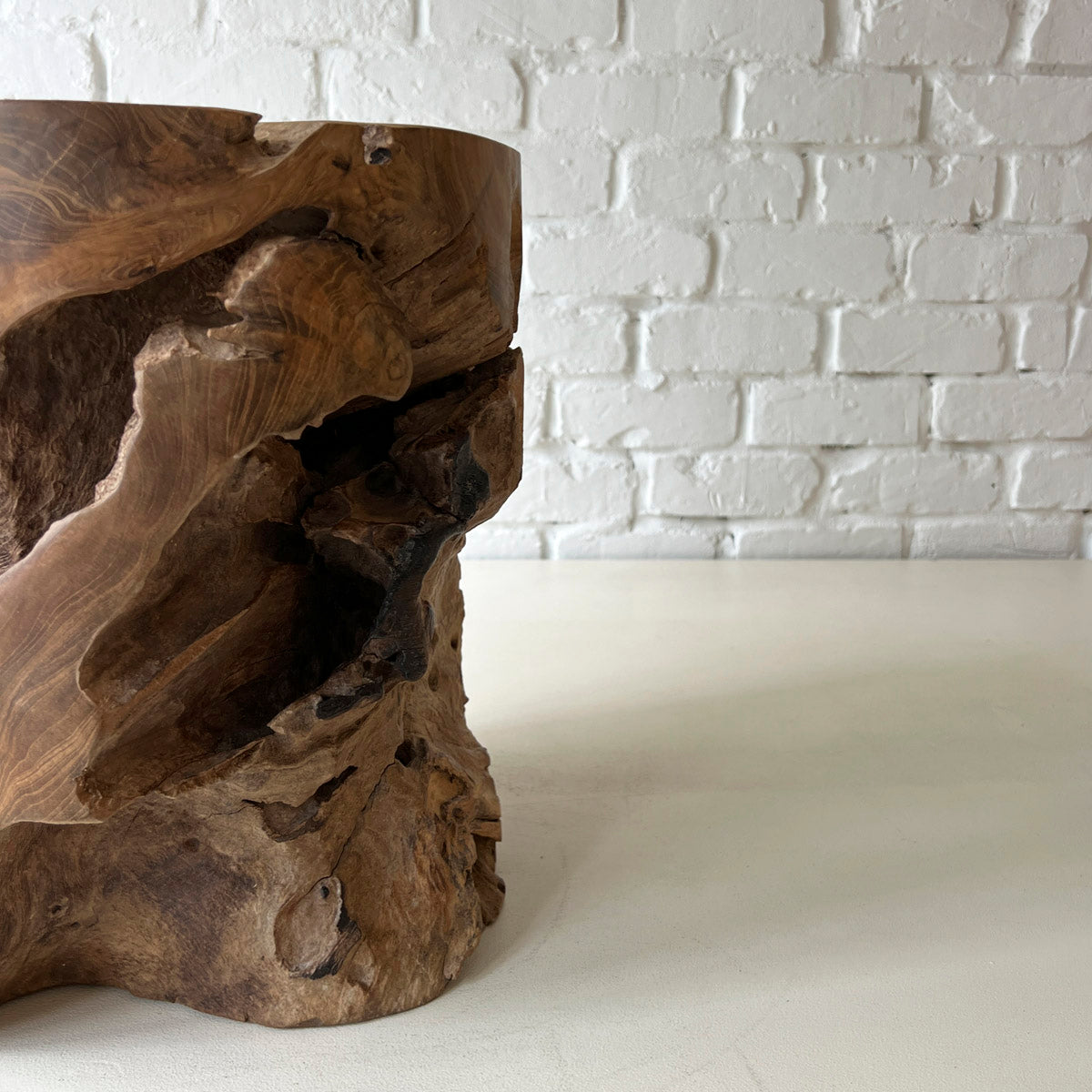 Log Side Stool 2025 #D
