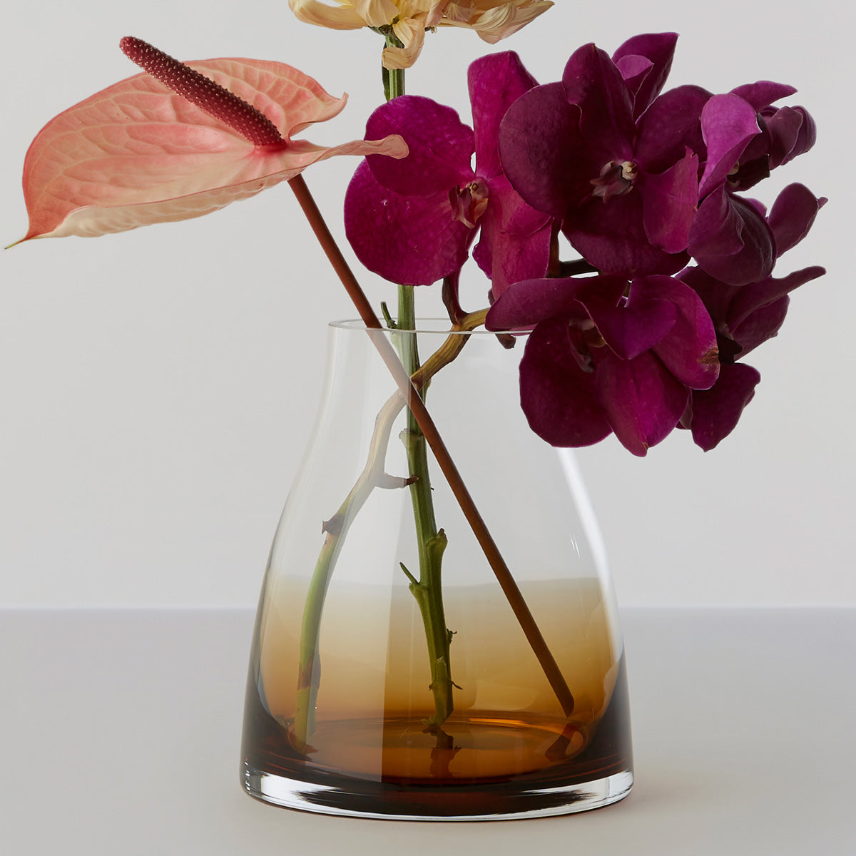RO Collection Flower Vase No2 Burnt Sienna