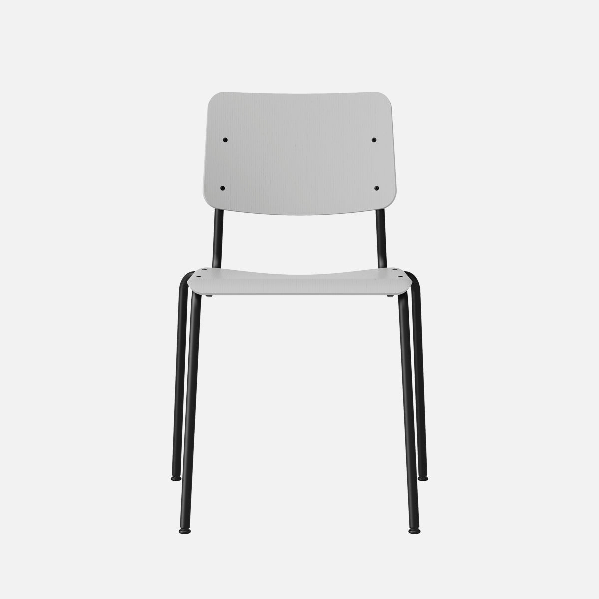 esaila Fore Chair Grey Oak Black Frame