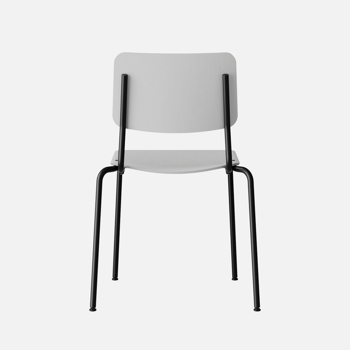 esaila Fore Chair Grey Oak Black Frame