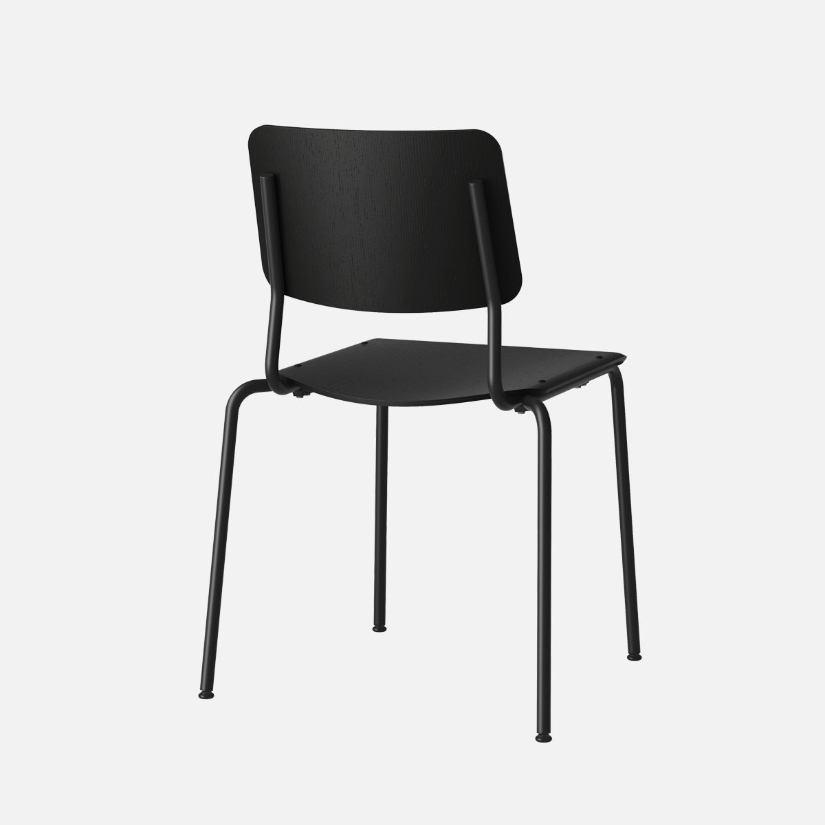 esaila Fore Chair Black Oak Black Frame