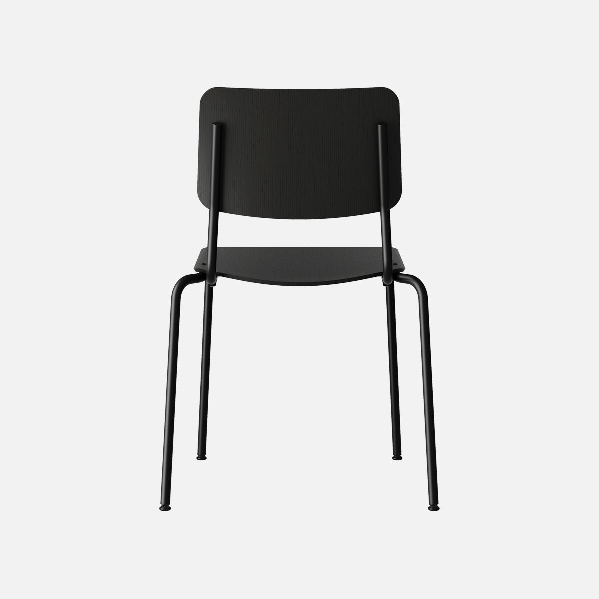 esaila Fore Chair Black Oak Black Frame