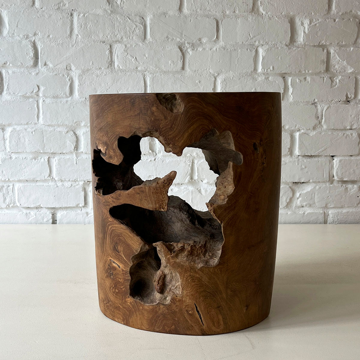 Log Side Stool 2025 #G