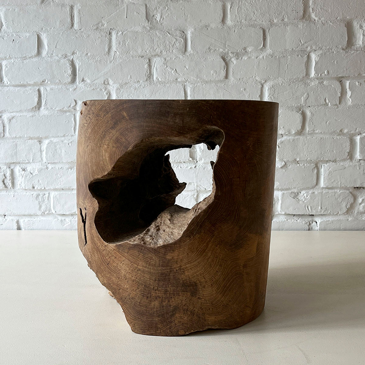 Log Side Stool 2025 #G