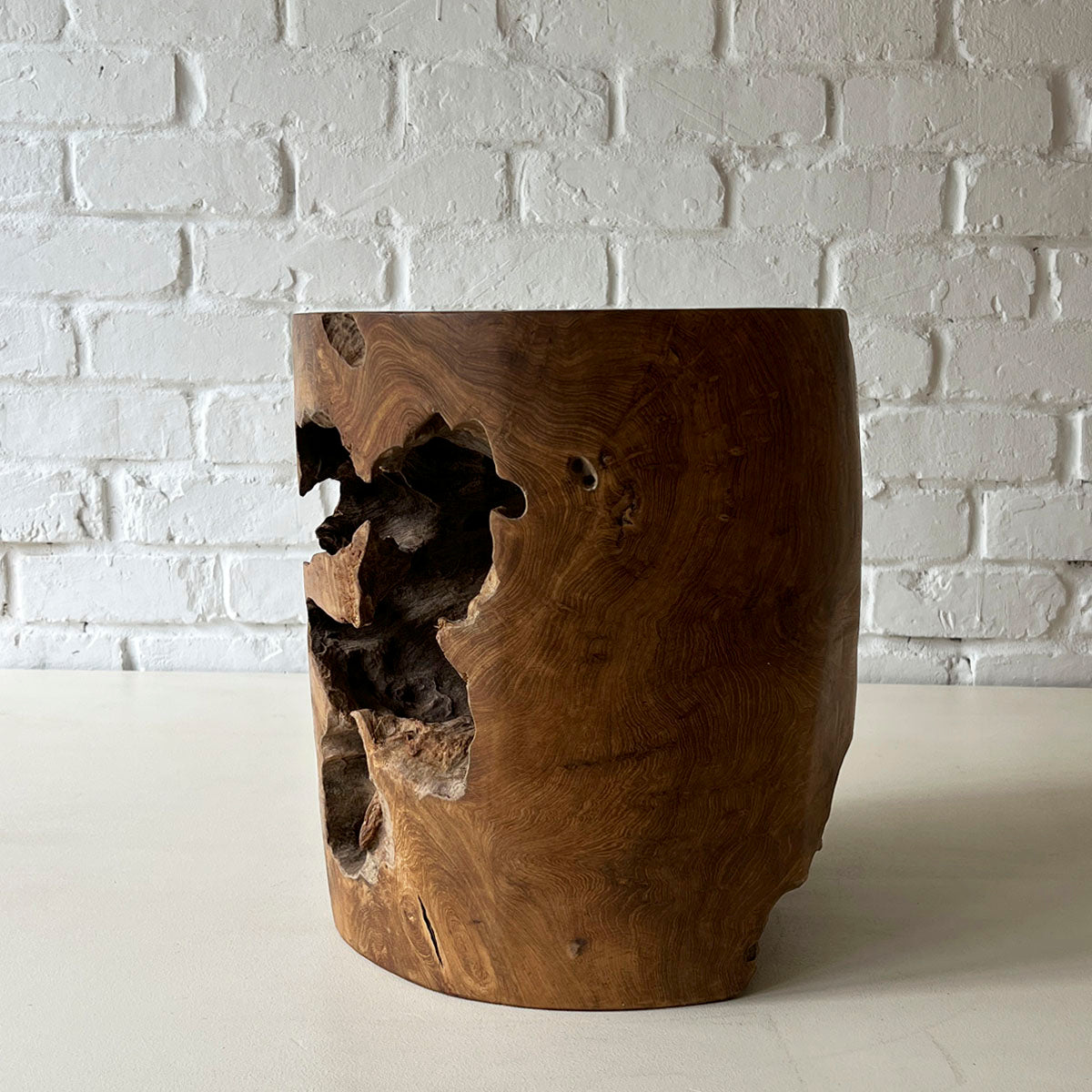 Log Side Stool 2025 #G