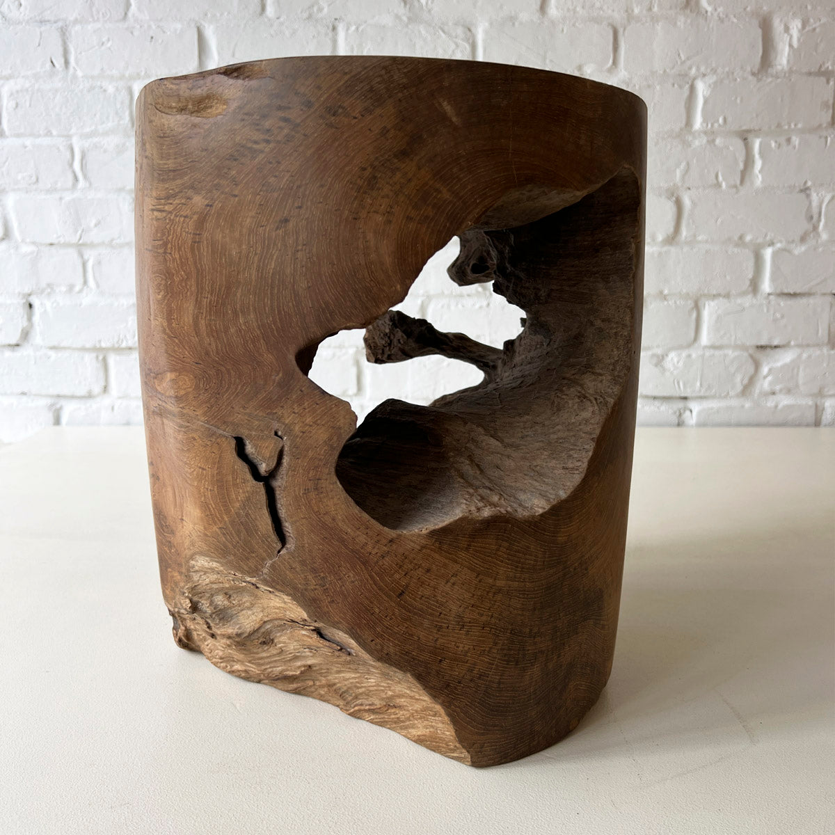 Log Side Stool 2025 #G
