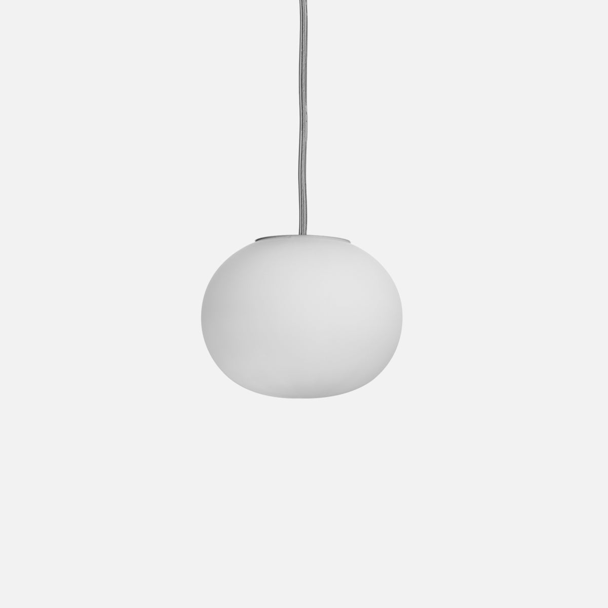 FLOS Mini Glo-Ball S Pendant Light (直付仕様）Silver