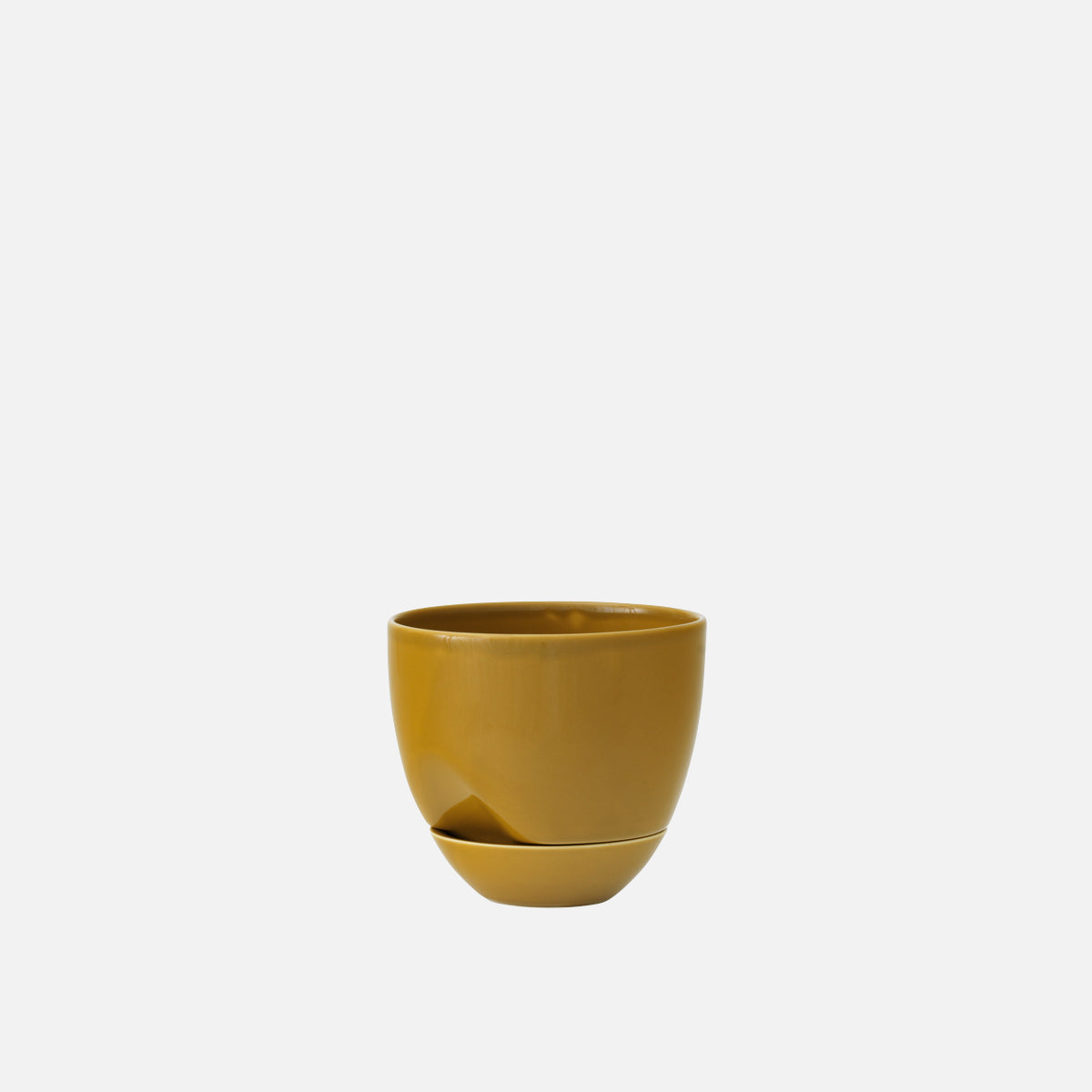 Audo Hydrous Planter φ12 Ocher