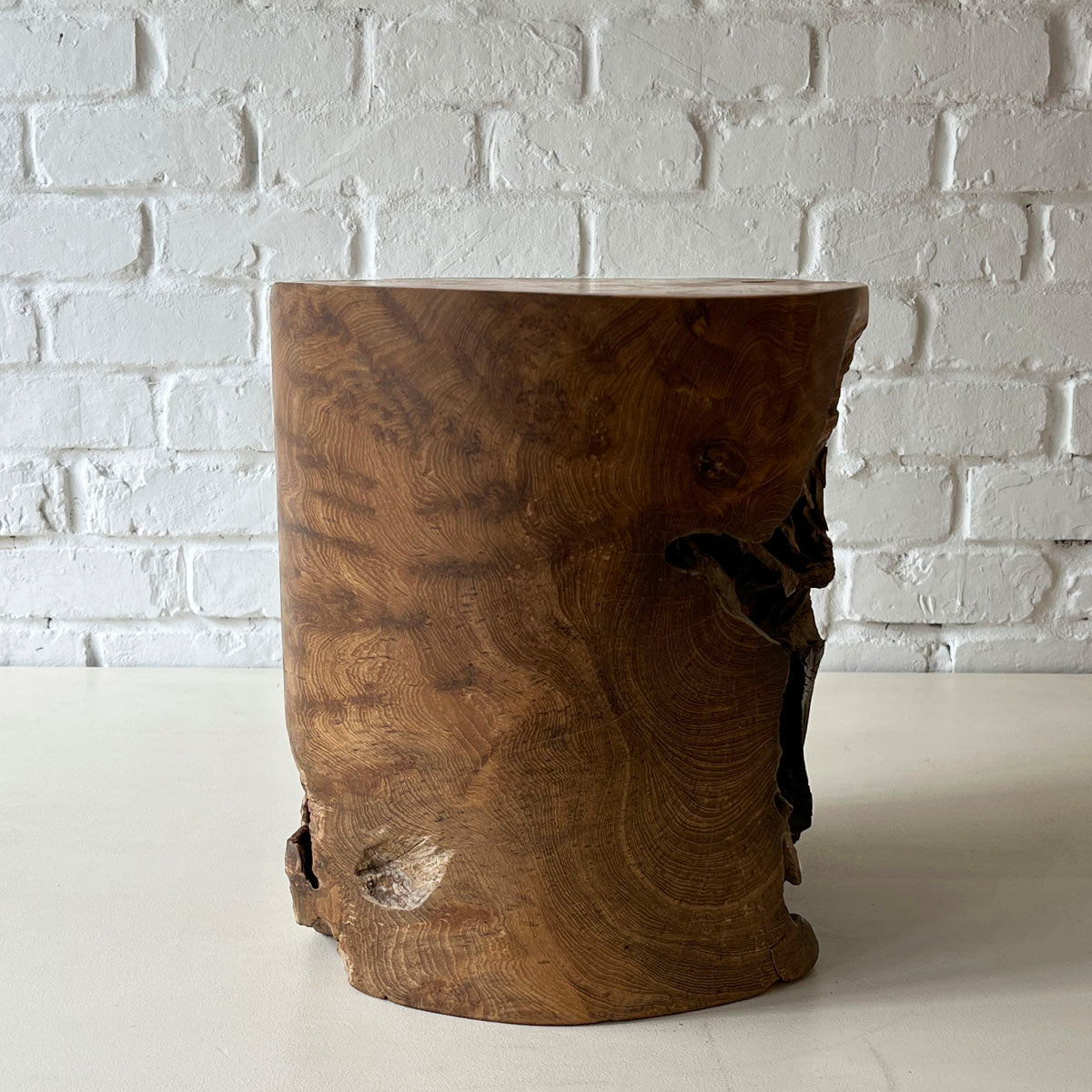 Log Side Stool 2025 #I