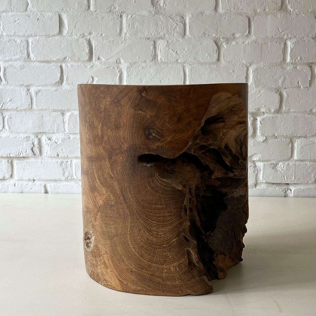 Log Side Stool 2025 #I
