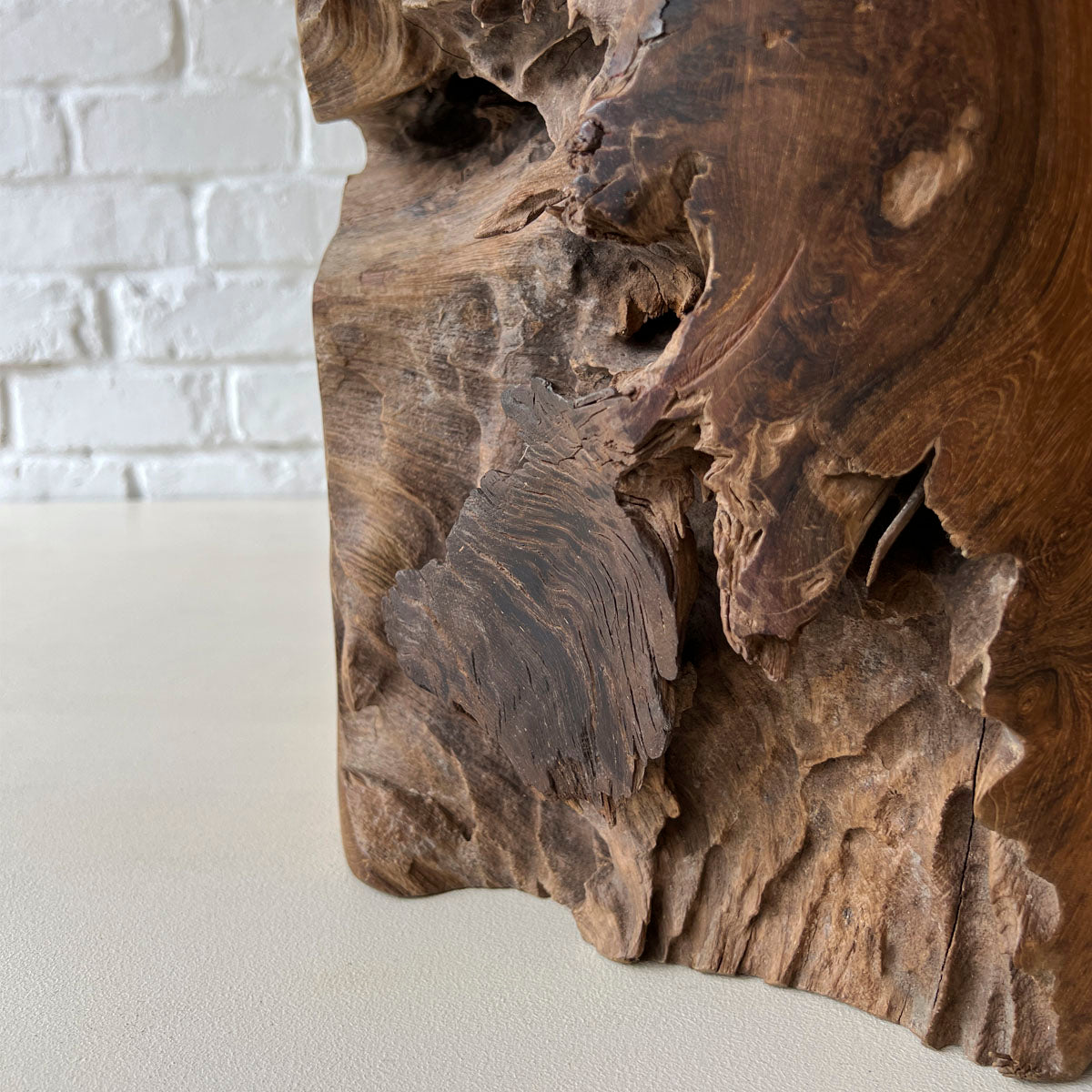 Log Side Stool 2025 #I