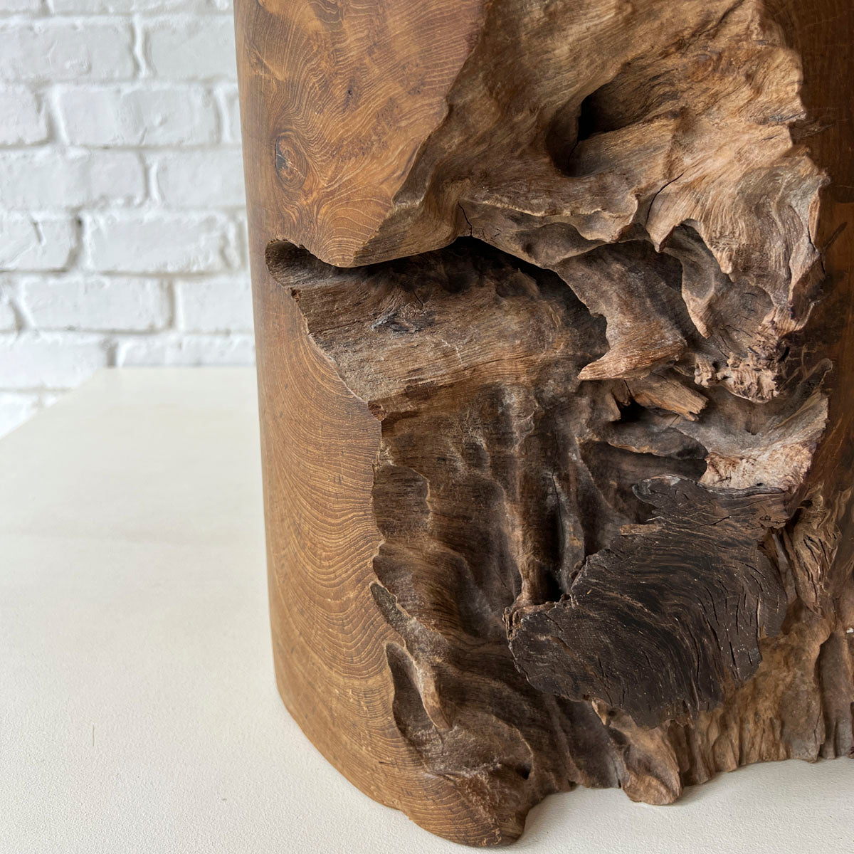 Log Side Stool 2025 #I