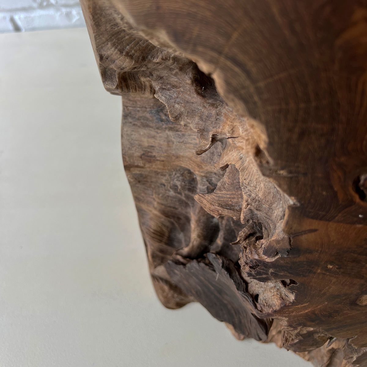 Log Side Stool 2025 #I