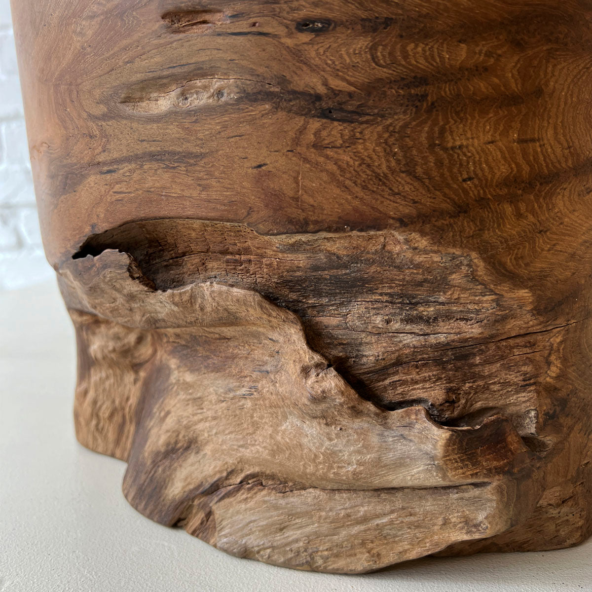 Log Side Stool 2025 #I