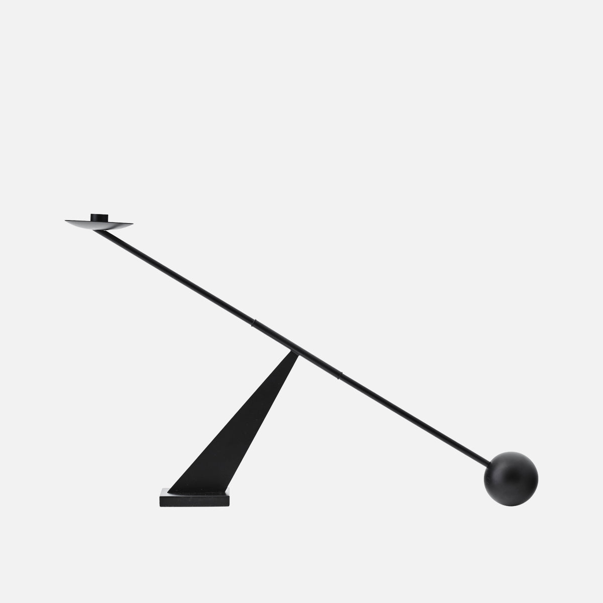 Audo Inteconnect Candle Holder Black