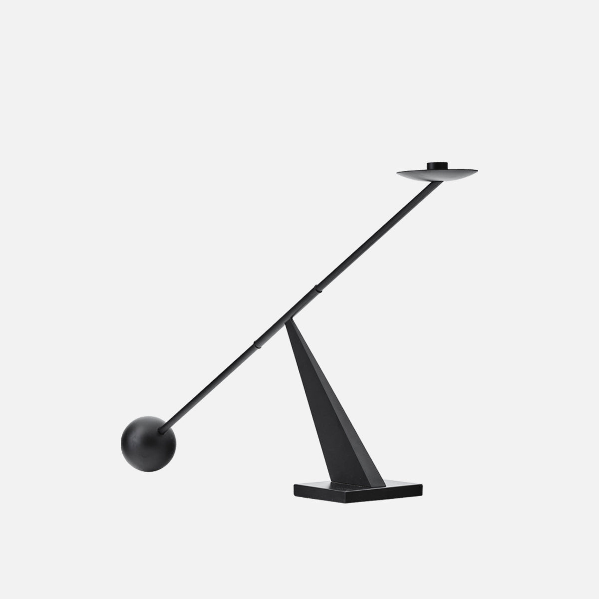 Audo Inteconnect Candle Holder Black