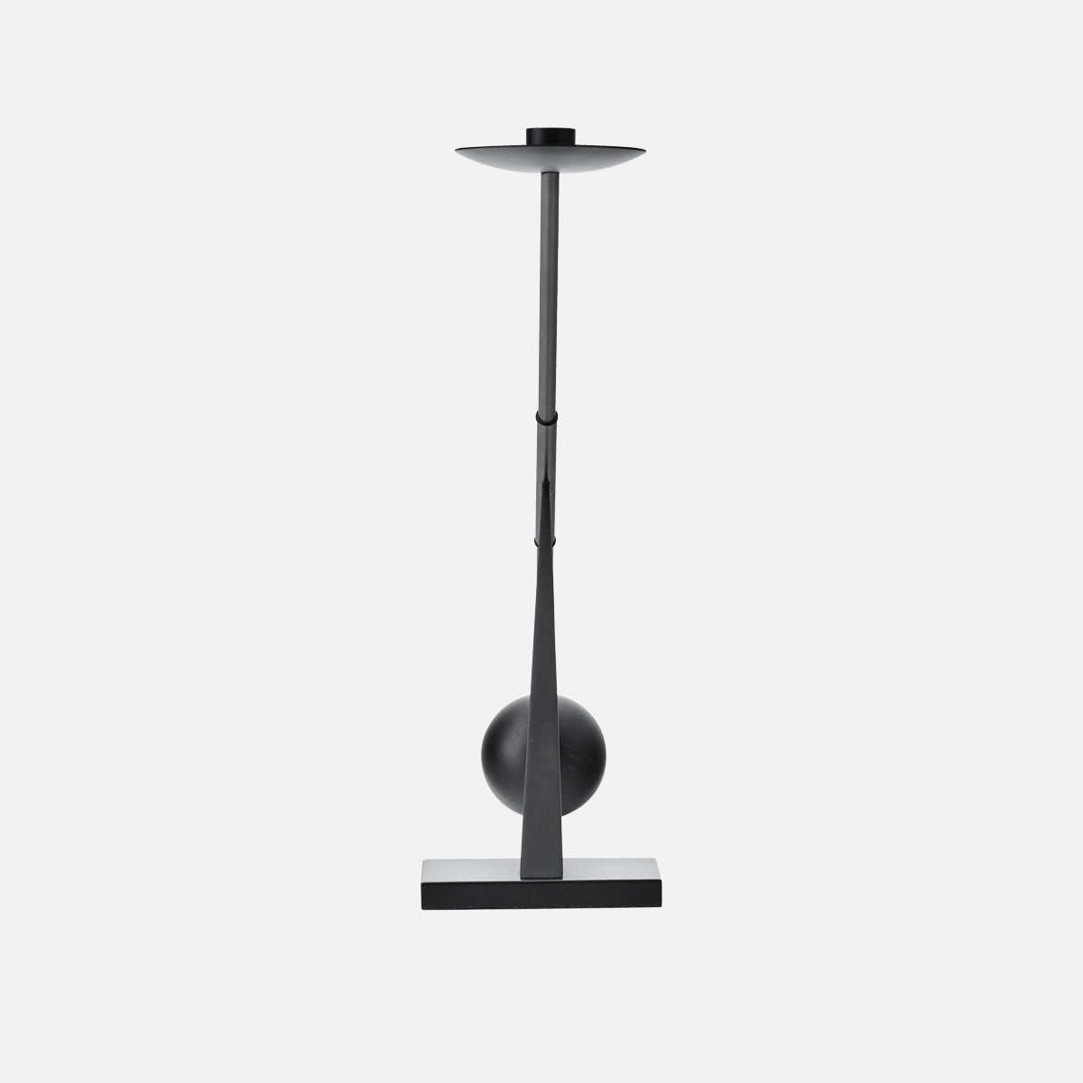 Audo Inteconnect Candle Holder Black