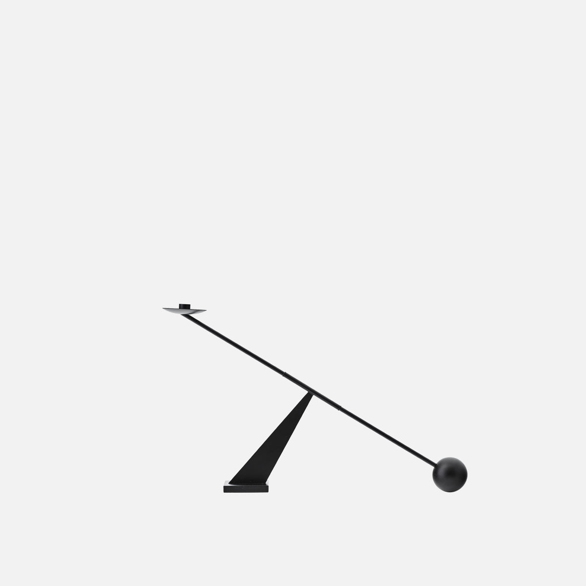 Audo Inteconnect Candle Holder Small Black