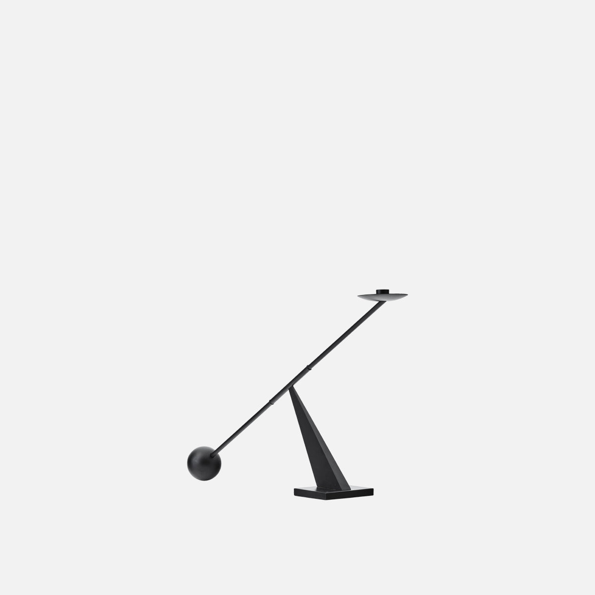 Audo Inteconnect Candle Holder Small Black