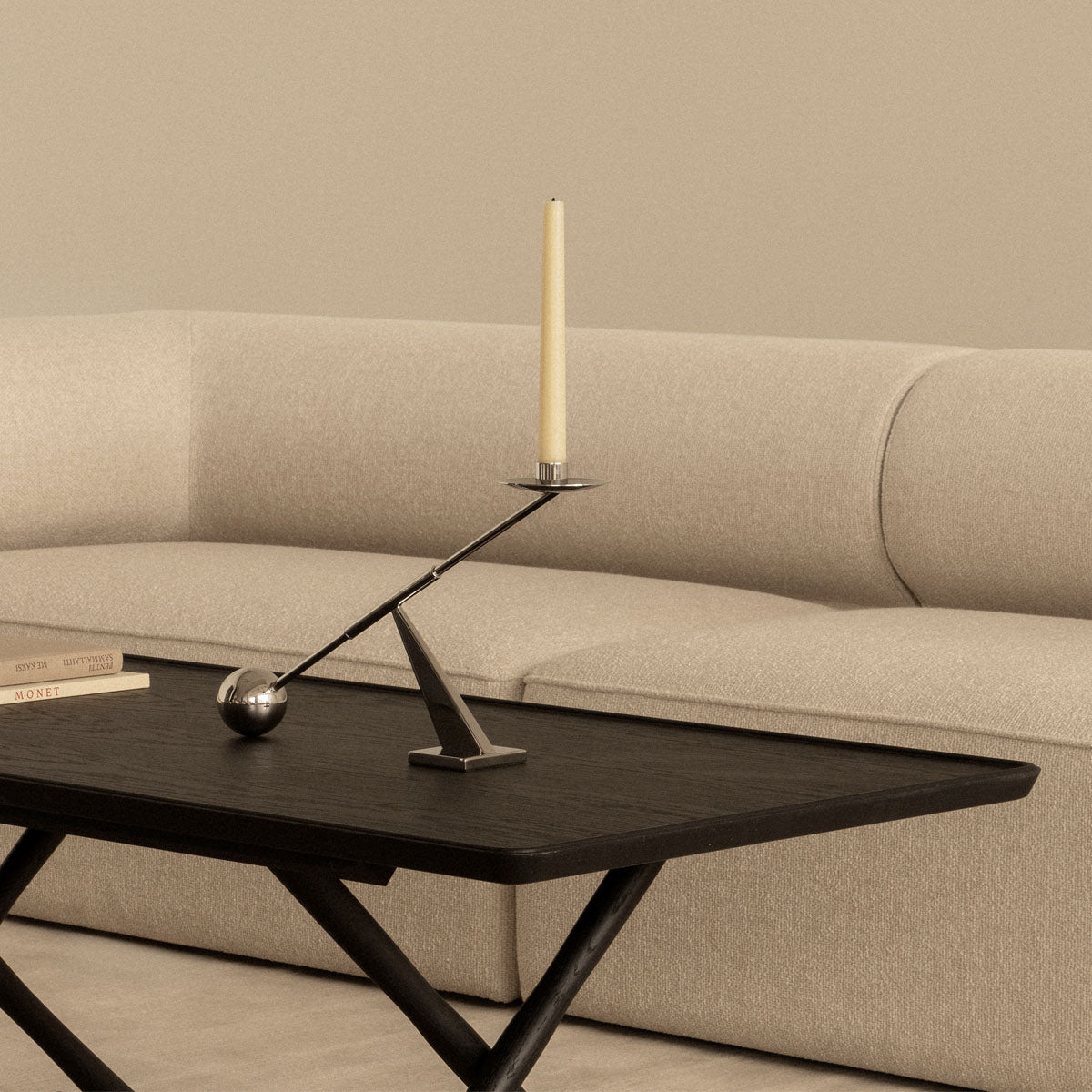 Audo Inteconnect Candle Holder Small Stainless