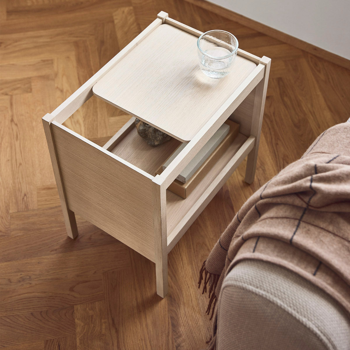 FORM & REFINE Journal Side Table Oak