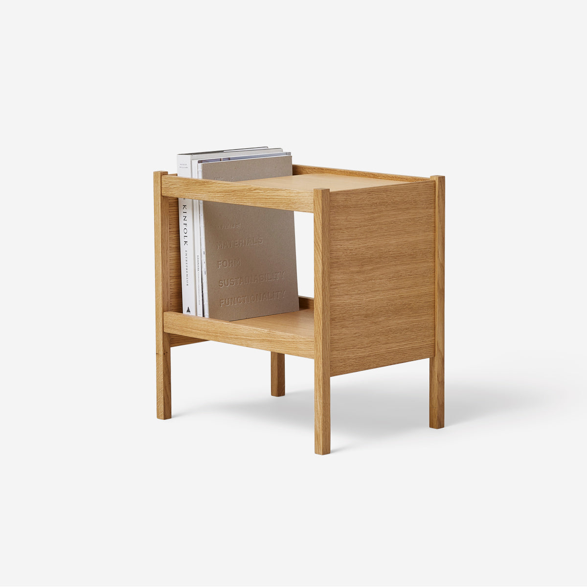 FORM & REFINE Journal Side Table Oak