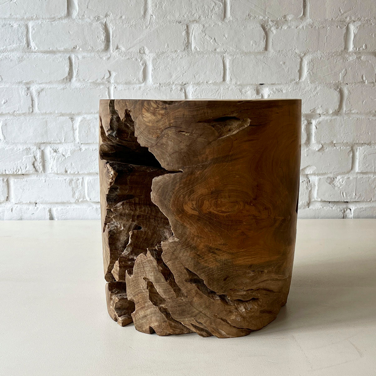 Log Side Stool 2025 #K